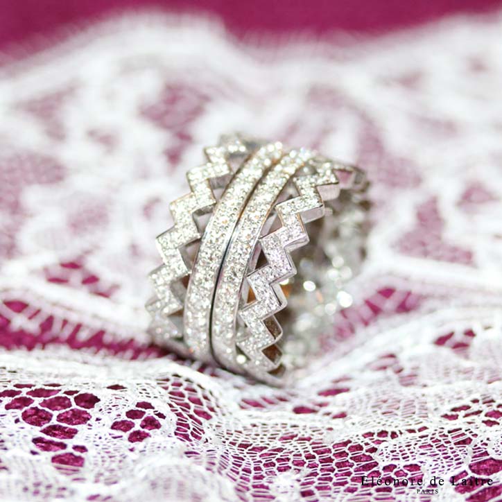 Eléonore de Laitre - Collection Couture - Bague Dentelle