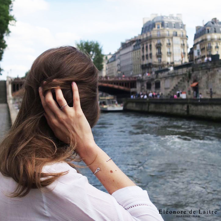 Eléonore de Laitre - Collection Couture - Bague et Bracelet Aiguille - Notre Dame Paris