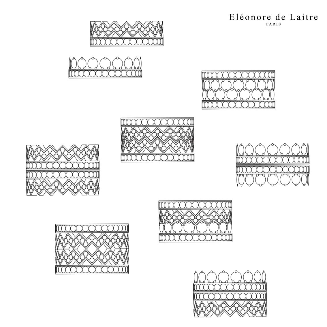 Bagues Dentelles