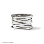 Collection Couture - Bague Bobine or gris