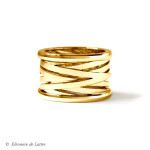 Collection Couture - Bague Bobine or jaune