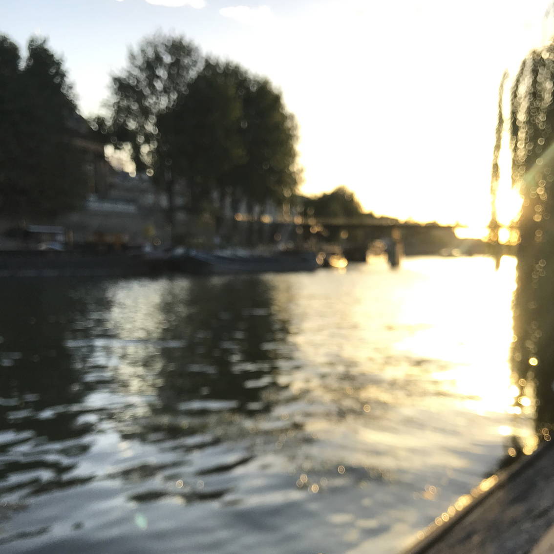 Seine au Coucher du Soleil